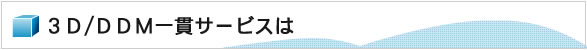 3D/DDM一貫サービスは